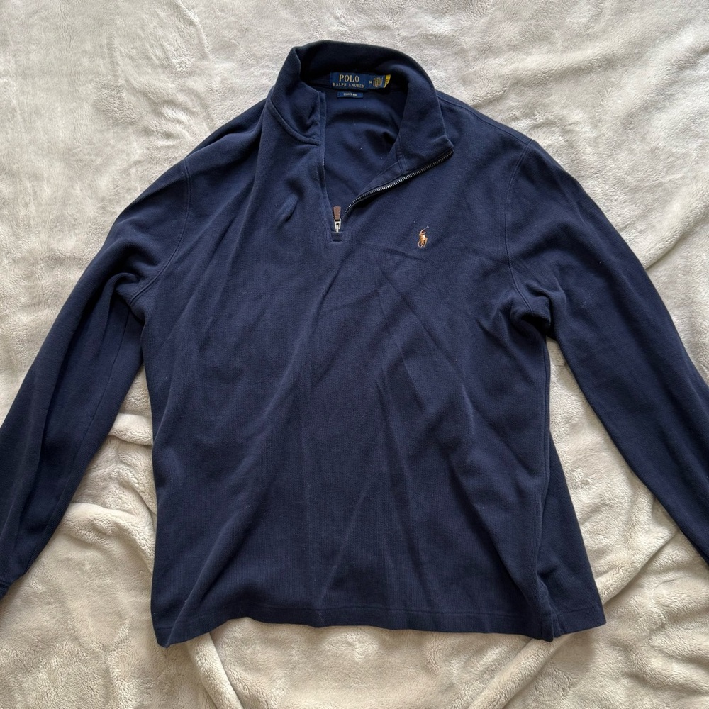 Ralph Lauren Navy Blue Quarter Zip